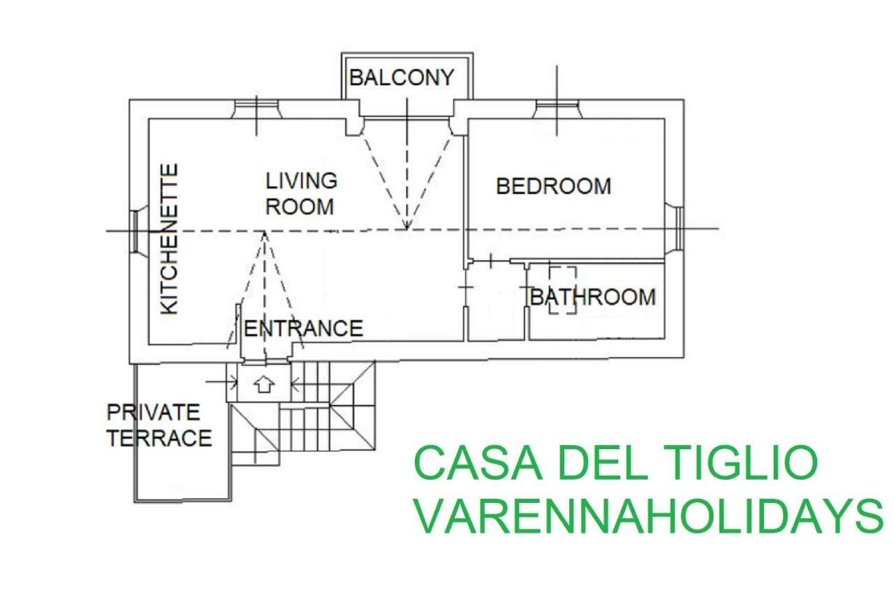 Ferienwohnung Casa Del Tiglio Varenna Exterior foto